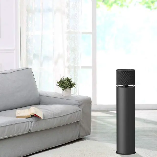 Alt view image 5 of 6 - ABRAMTEK 100W Bluetooth Speaker, E600 High Power Wireless Speaker with Super Bass Subwoofer and 360 Sound for Home Office Party Outdoor (Grey)