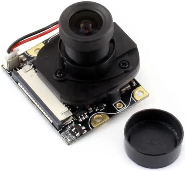 Alt view image 3 of 3 - Waveshare Camera Module Compatible with All Series Raspberry Pi Embedded IR-Cut Supports Night Vision