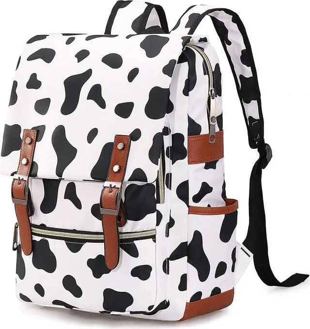 Main image of Cow Slim Backpack Gift for Girls School Bag College Daypack Travel Rucksack