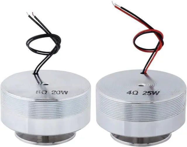 Alt view image 6 of 7 - Resonance Speaker 50mm 2Inch All Frequency Resonance Loudspeaker Vibration Round Strong Bass Vibration Louderspeaker(8 20 Watt)