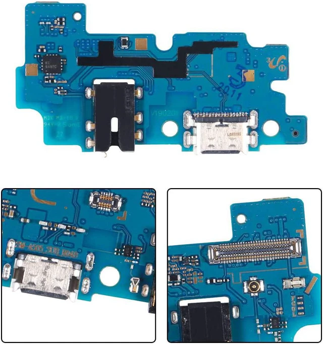 Alt view image 3 of 5 - Dock Connector USB Charging Port Flex Cable Replacement Compatible with Samsung Galaxy A50 A505F 6.4 inch 2019 with Tools(for A50)