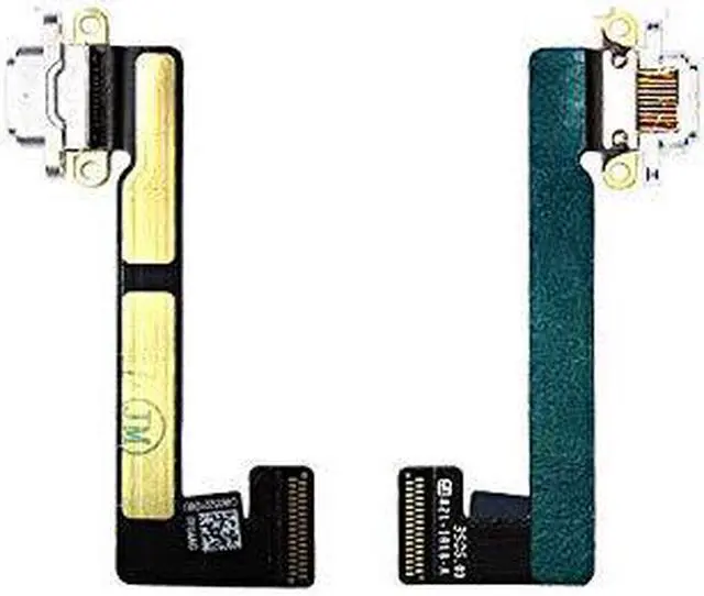 Main image of Replacement for iPad Mini 2/iPad Mini 3 Charging Port USB Charger Dock Connector Flex Cable A1489 A1490 A1491 A1599 A1600 USA (White)