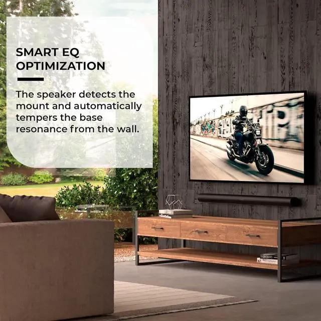 Alt view image 5 of 7 - HumanCentric Wall Mount Compatible with Sonos Arc and Sonos Arc Ultra Sound Bar Only (Black), Mount on Wall Under TV, Floating Style, Hidden Design, Hardware Included