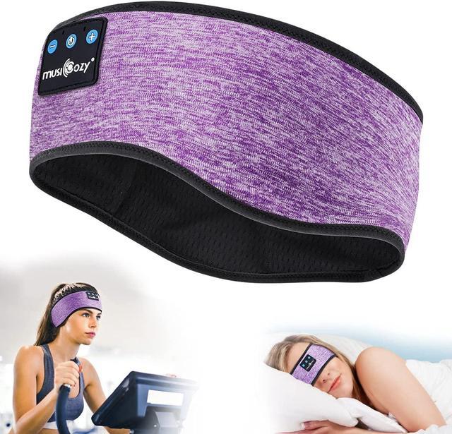 Wireless bluetooth music headband running sports elastic sweat-proof  headband sleep eye mask Sleep headphone speaker