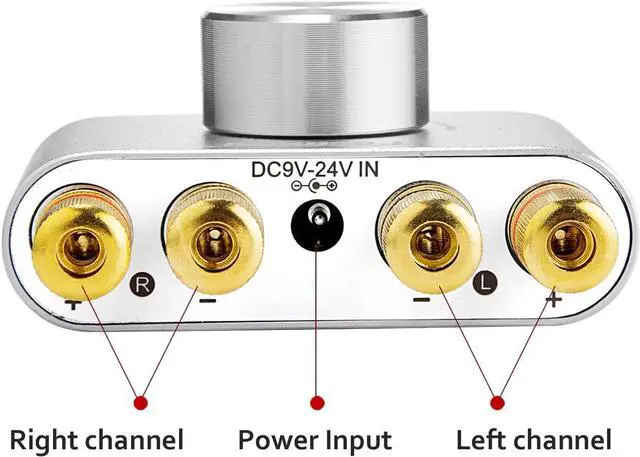 Alt view image 2 of 7 - Facmogu F900S 160W Bluetooth 5.0 Mini Amplifier, 80Wx2 2.0CH Audio Power Amplifier, Hi-Fi Stereo Sound Digital Amp Wireless Speaker Amp Receiver w/AUX/USB/BT Input & 12V 5A Power Adapter - Silver
