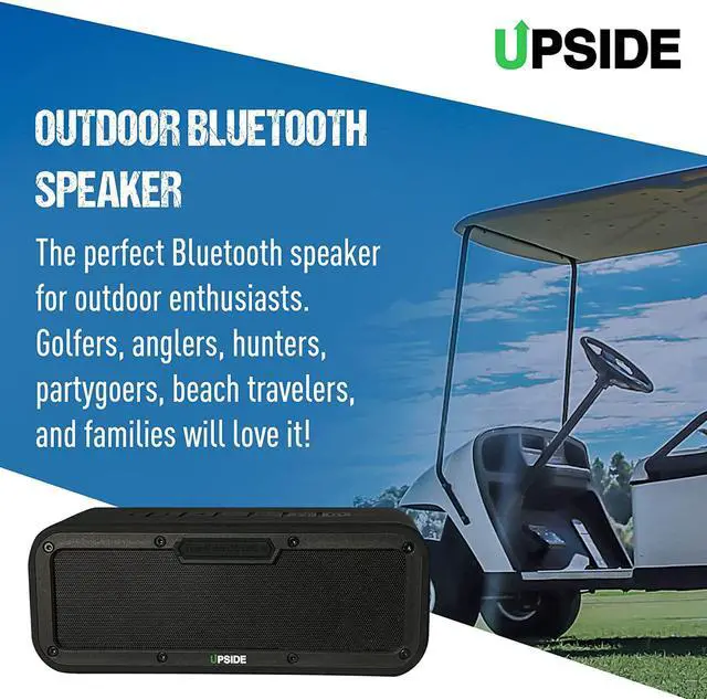 Alt view image 5 of 7 - Super XL Bluetooth Speaker with Magnetic Mount | 40W Pro Version 3 | Bass Boost, Stereo Sound, 12-Hour Playtime, Improved Bluetooth Range