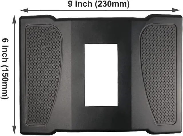 Alt view image 4 of 7 - HW-339 Speaker Wall Mount, Wall Mount Speakers Brackets Support up to 100lbs Swivel & Tilt, PA Speaker Wall Mount for Large Speakers, Mounting Screws Hidden(2 Packs, Black)