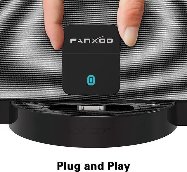 Alt view image 3 of 7 - Fanxoo DockPro 30 pin Bluetooth 5.0 Adapter for Bose Sounddock 30 pin to Lightning Bluetooth Adapter Compatible for iPhone iPod Docking Station