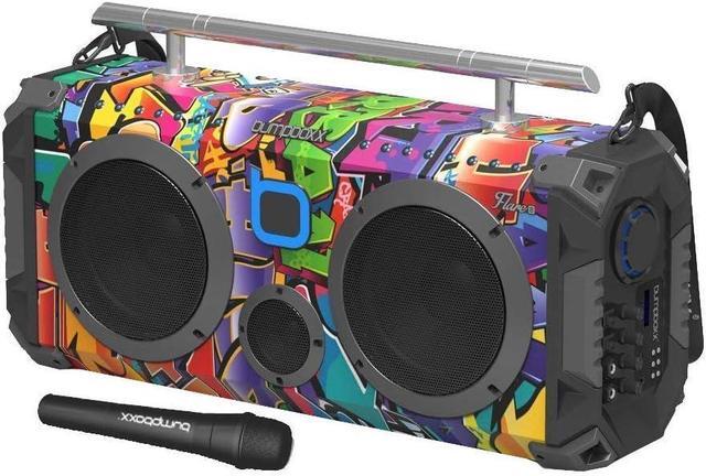 Bumpboxx Flare8 Bluetooth Portable Speaker - Graffiti Bumpboxx Flare8 Bluetooth Portable Speaker - Graffiti