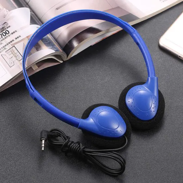 Alt view image 6 of 7 - CN-Outlet 50 Pack Classroom Headphones Bulk for Kids School Class Set Headsets for Students Teens Toddler Children and Adults, Wholesale Wired Earphones-Upgrade (10 Mixed Colors, 50 Pack)