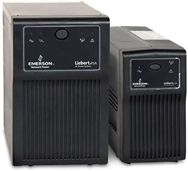 Alt view image 3 of 4 - Liebert 1000VA 600W Line-Interactive UPS , Black (PSA1000)