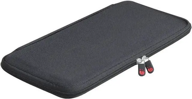 Alt view image 4 of 4 - Hermitshell Hard Travel Case for Apple Magic Keyboard MLA22LL/A + Trackpad 2 MJ2R2LL/A + Mouse Bluetooth (Nylon, Black)
