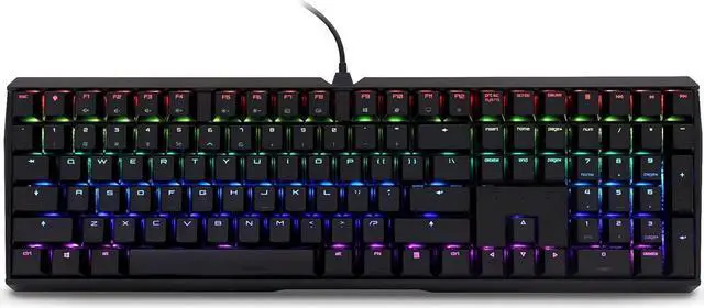 Main image of Cherry MX Board 3.0 S Wired Gamer Mechanical Keyboard with Aluminum Housing - MX Brown Switches (Slight Clicky) for Gaming and Office - Customizable RGB Backlighting - Full Size - Black