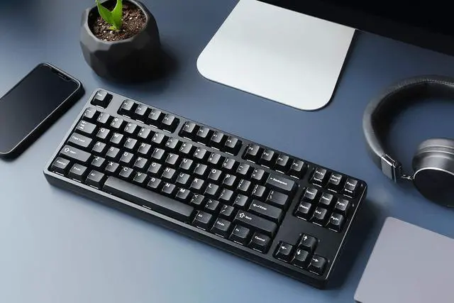 Alt view image 7 of 7 - DROP GMK White-On-Black Custom Mechanical Keyboard Keycap Set - 146-keys, Doubleshot ABS Bow, Cherry Profile, for 60%, TKL, 1800 Layouts, etc.,