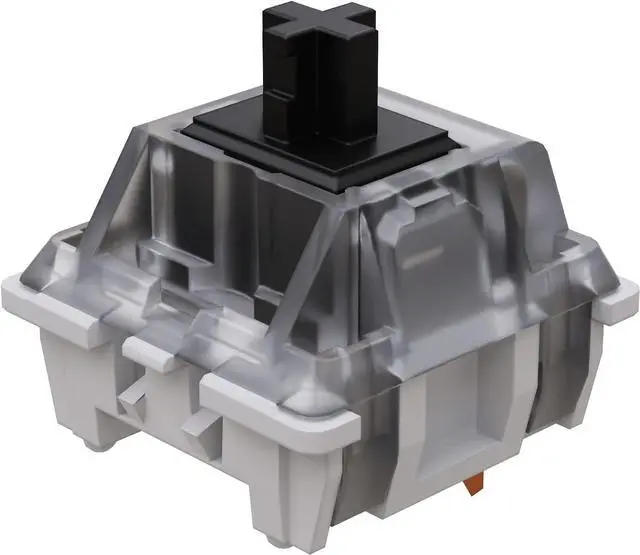 Main image of Gateron KS-9 RGB Mechanical MX Type Key Switch - Clear top (65 Pcs, Black)