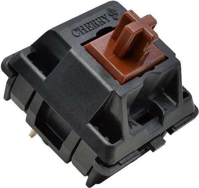 Main image of Granvela Cherry MX Brown Switches and Switch Puller for Mechanical Keyboard -Pack 10