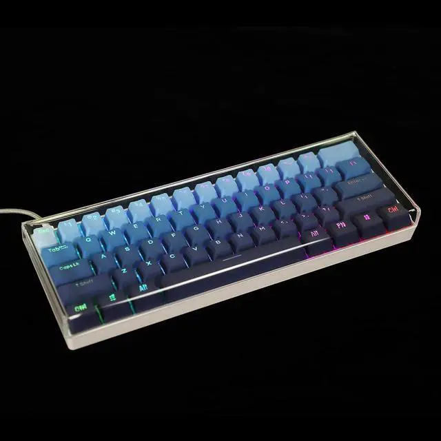 Alt view image 5 of 7 - YMDK Mechanical Keyboard Dust Cover Keycap Lid Acrylic for 60% 61 64 Mechanical Keyboard