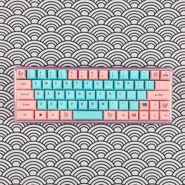 Alt view image 6 of 7 - YMDK Mechanical Keyboard Dust Cover Keycap Lid Acrylic for 60% 61 64 Mechanical Keyboard