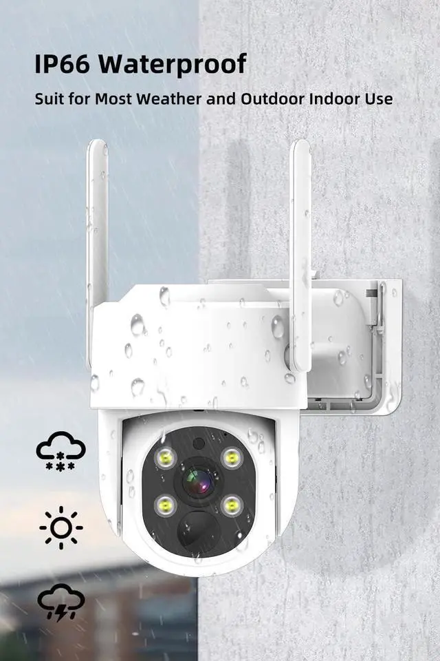 Alt view image 6 of 7 - Gadpiparty PTZ Security Cameras Wireless Outdoor Solar Powered, Pan Tilt 360 View 10 CH Ultra 2K Home Security Camera System with 10 Cameras Human Detection Two Way Audio Color Night Vision 64G Stora