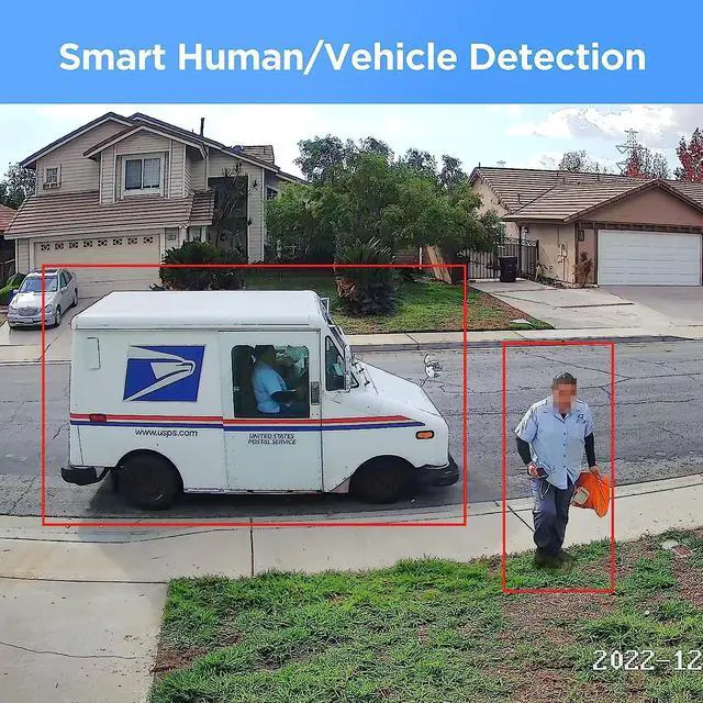 Alt view image 4 of 7 - Gadpiparty 8CH 4K PoE Security Camera Systems, 4K/8MP 8-Channel NVR w/ 2TB HDD, 4PCS Wired 8MP 2.8mm Smart Human Detection Outdoor Dome IP Cameras for Home Business 24/7 Audio Recording