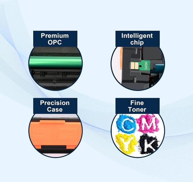 Alt view image 4 of 6 - Ennovor 655A Magenta Toner Cartridge Replacement for HP 655A CF453A for HP Color Laser Enterprise M652, M653 M681,M682 Series