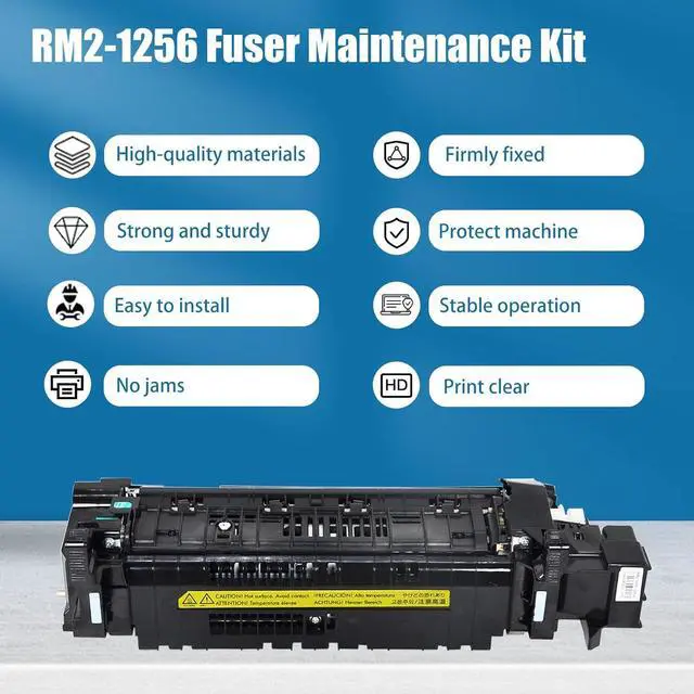 Alt view image 2 of 7 - RM2-1256 Fuser Maintenance Kit for HP Laser Printer M607, M608, M609, M631, M632, M633 - Replacement Fusing Assembly for L0H24A (L0H24-67901)(110/120V 220,000 Yield)