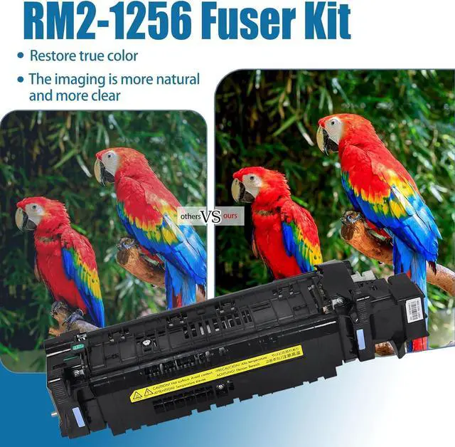 Alt view image 4 of 7 - RM2-1256 Fuser Maintenance Kit for HP Laser Printer M607, M608, M609, M631, M632, M633 - Replacement Fusing Assembly for L0H24A (L0H24-67901)(110/120V 220,000 Yield)