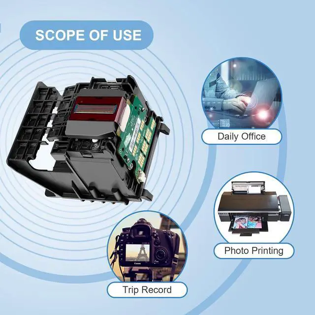 Alt view image 5 of 5 - Hp 950/951 Printhead OfficeJet Pro 8100 8600 8610 8620 8630 8625 8635 8640 Printer