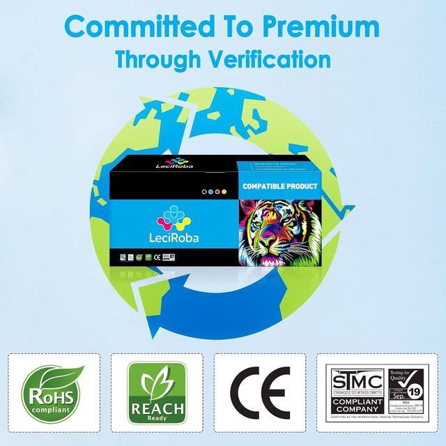 Alt view image 4 of 7 - LeciRoba 25,500-Pages 147X Black High-yield Toner Cartridge Replacement for HP 147X W1470X Laserjet Enterprise M611 M611dn M611x M612 M612dn M612x MFP M634 M634h M635 M635fht M635h M636 M636fh, 2-Pack