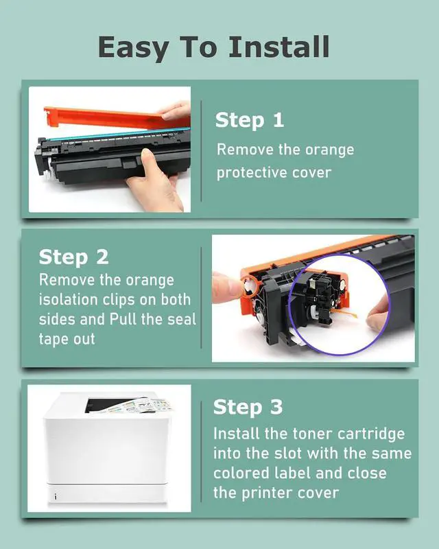 Alt view image 6 of 7 - KALOKING 069H No Chip Toner Cartridge for Canon 069 069H 1 Cyan for imageCLASS MF751Cdw Printer(Need Special Tools for Installation, Tools Need to be Purchased Separately)