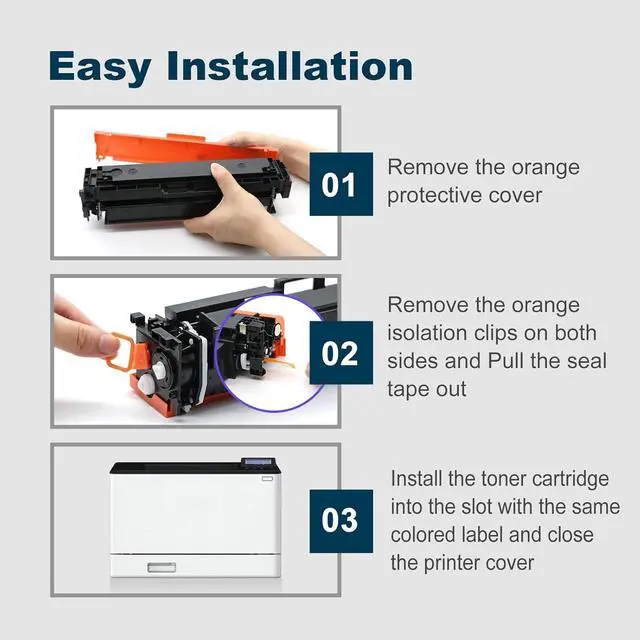 Alt view image 5 of 7 - Ennovor 067H Toner Cartridge Remanufactured Replacement for Canon 067 for imageCLASS MF656Cdw MF653Cdw MF654Cdw LBP632Cdw LBP633Cdw Printer (4 Pack)