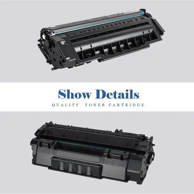 Alt view image 4 of 7 - Ennovor 49A Black Toner Cartridge 2 Pack Compatible Replacement for HP 49A Q5949A Q7553A 53A for HP Laserjet 1320 Toner Cartridge Work for P2015 1320tn 1320nw 1320n P2015n P2015d Printer Ink