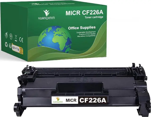 Main image of MICR CF226A Toner Cartridge MICR 26A Replacement   Laser Jet Pro M402n M402dw M402dn to use with MFP M426fdn M426dw M426fdw Printer (1-Pack Black,MICR)