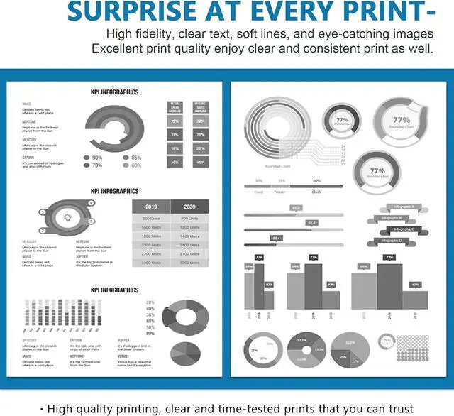Alt view image 4 of 7 - TK8547 TK-8547 Black Toner Cartridge 1 Pack - Lovn TK-8547K Toner Cartridge (Up to 30,500 Pages) Replacement for Kyocera TASKalfa 4054ci 5054ci Printer