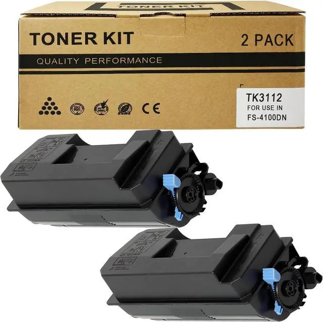 Main image of Ennovor TK-3112 Toner Compatible for Kyocera TK3112 Toner 1T02MT0US0 for Kyocera ECOSYS FS-4100DN Printer High Yield (Pack of 2)