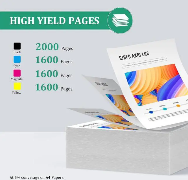Alt view image 3 of 7 - 954XL Ink Cartridges Compatible   954 954XL Ink Cartridge   OfficeJet Pro 7720 7730 7740 8210 8218 8710 8715 8718 8720 8725 8728 8730 8740 Printers 2 Black