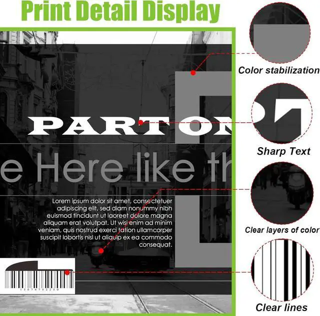 Alt view image 4 of 7 - Ennovor Compatible Toner Cartridge Replacement for Canon GPR53 GPR-53 Toner ImageRunner Advance iR-ADV C3325 C3330 C3525 C3530 C3025 Printer, High Yield 36000 Pages (4 Packs, BK, C, Y, M)