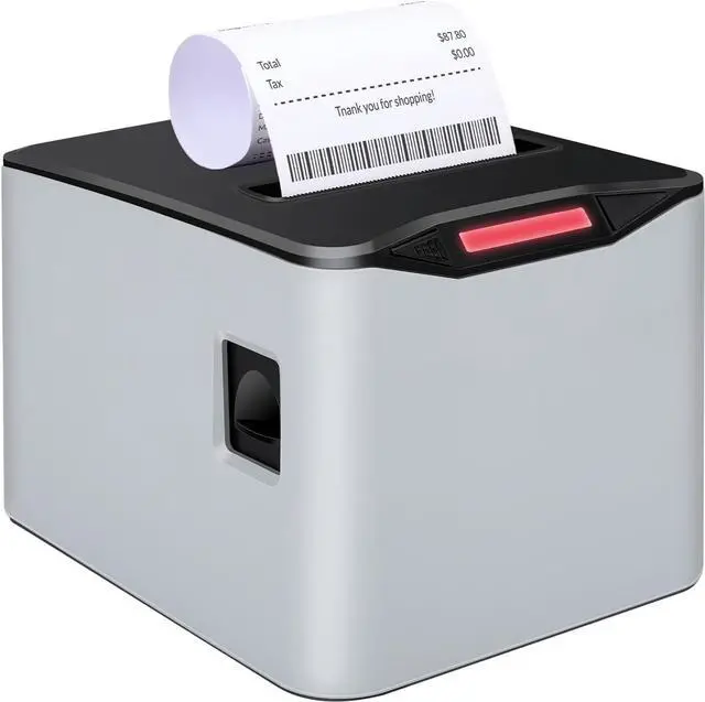 Main image of NUCOUN Thermal Receipt Printer,80mm USB POS Printer,Auto Cutter,Support Cash Drawer,Support Windows/Mac/Linux,Printer for Home Office Restaurant