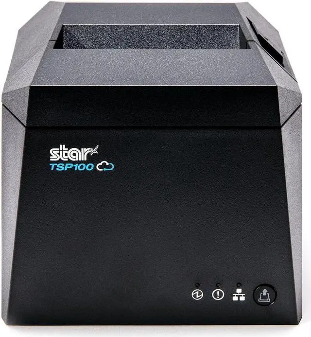 Alt view image 2 of 3 - Star Micronics TSP143IV SK Sticky Label Printer (Ethernet)