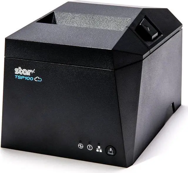 Alt view image 3 of 3 - Star Micronics TSP143IV SK Sticky Label Printer (Ethernet)