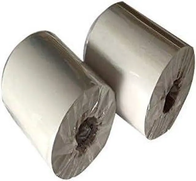 Alt view image 4 of 5 - Thermal Transfer Ribbon - White Premium Resin Printer Ribbon - 1 Roll (4.33" x 984') 110mm*300m 1"Core Ink Out for Zebra Sato Datamax Tsc Tec Printer