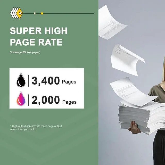 Alt view image 3 of 6 - 78C10K0 78C10C0 78C10M0 78C10Y0 Toner Cartridge (4-Pack, 1 Black/1 Cyan/1 Magenta/1 Yellow) - Nuc Compatible CS421 High Yield Toner Cartridge Replacement for Lexmark CS421dn CX421adn CS622de Printer