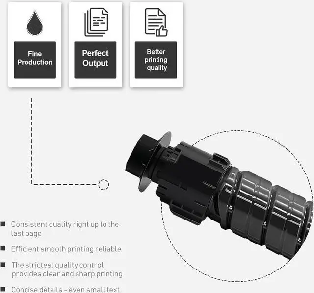 Alt view image 6 of 6 - MP C3503 C3003 Cyan Toner Cartridge (1-Pack) : Bispe High Yield 841816 Toner Cartridge Replacement for Ricoh MP C3003 MP C3503 MP C3004 MP C3504 Printer