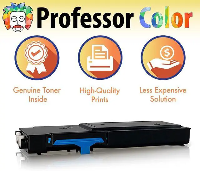 Alt view image 5 of 7 - Ennovor Professor Color Re-Coded OEM Toner Cartridge Replacement for Xerox VersaLink C405 C400 C400D C400DN MFP C405DN C405N C405 | 106R03526 - Extra High Yield Cyan (8,000 Pages)