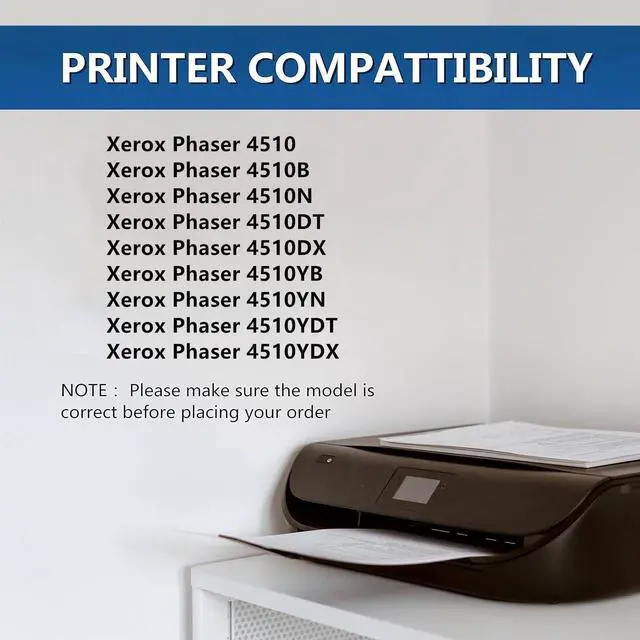 Alt view image 2 of 6 - Ennovor 113R00712 113R712 Toner Cartridge Replacement for Xerox Phaser 4510 4510B 4510N 4510DT 4510DX 4510YB 4510YN 4510YDT 4510YDX Printers ( 19,000 Pages, 1- Pack )