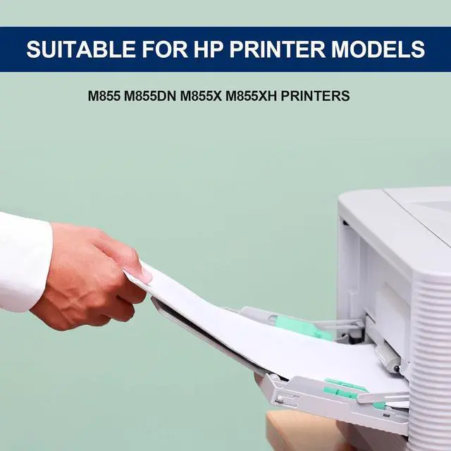 Alt view image 2 of 7 - Ennovor 826A CF310A CF311A CF313A CF312A Black Cyan Yellow Magenta Toner Cartridge Compatible for HP M855 M855dn M855x M855xh Printers, | 31,500 Pages | 4 Pack