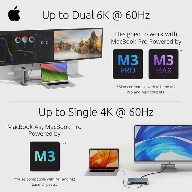 Alt view image 4 of 7 - Kensington SD2600T Thunderbolt 4 Hub, Dual 4K, 65W PD - Mac and Windows (K34036NA)