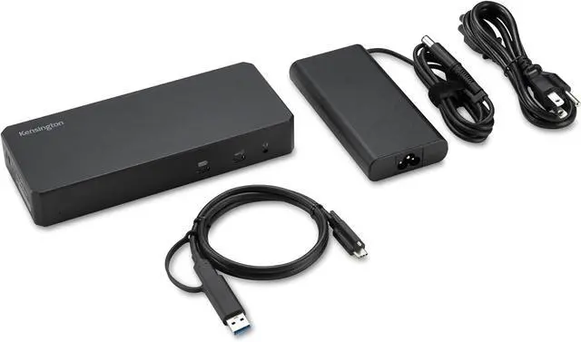 Alt view image 7 of 7 - Kensington SD4790P USB-C Quad 4K Displaylink Docking Station, 100W Charging, 3 x DisplayPort, 3 x HDMI, for Windows/macOS/ChromeOS (K33610NA)