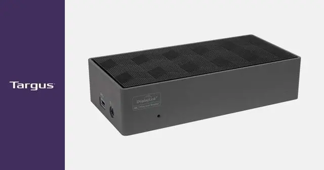 Alt view image 2 of 7 - Targus USB-C Universal DV4K Docking Station with 100W Power (DOCK190USZ)