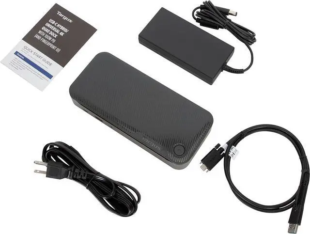 Alt view image 3 of 6 - Targus USB C Hybrid/Universal Docking Station with Quad 4K, Docking Station Single 8K/Quad 4K UHD Display, USB C Laptop Docking Station 2 DisplayPort or 2 HDMI Ports/100W Power Delivery (DOCK710USZ)